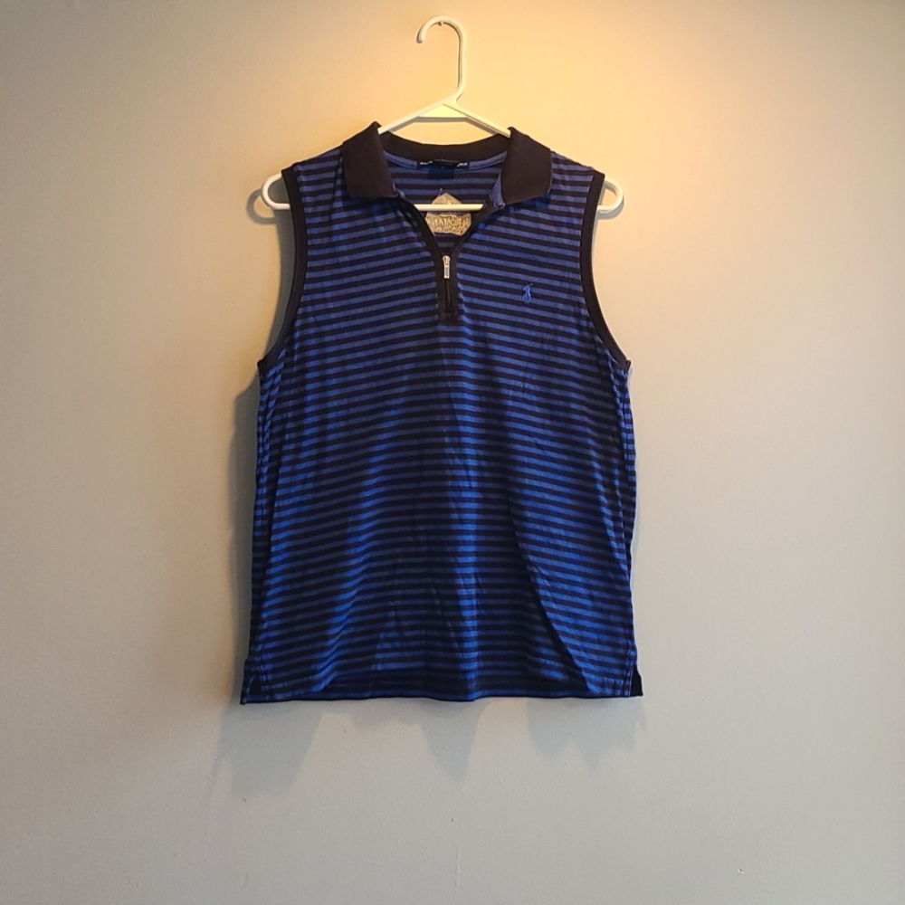 Ralph Lauren Golf Striped Polo Size Large